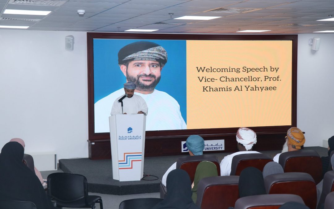 Professor Khamis Al Yahyai, welcome new pioneers of the university